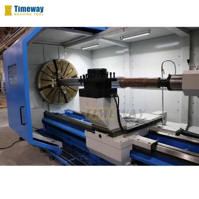 Horizontale CNC-Drehmaschine mit automatischer Funktion und Wiederholbarkeit X/Y/Z mm ± 0.01