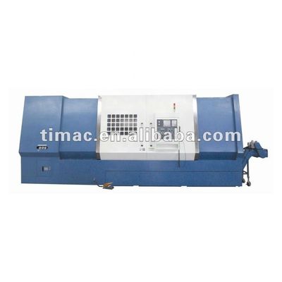 Zwei Spindel FANUC Schrägbett CNC Drehmaschine AK-25 mit 12 Werkzeugstellen