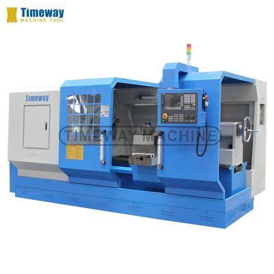 0.008mm Neupositionierungsgenauigkeit Schwerlast-horizontale CNC-Drehmaschine für Maschinenindustrie