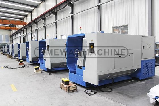 0.008mm Neupositionierungsgenauigkeit Schwerlast-horizontale CNC-Drehmaschine für Maschinenindustrie