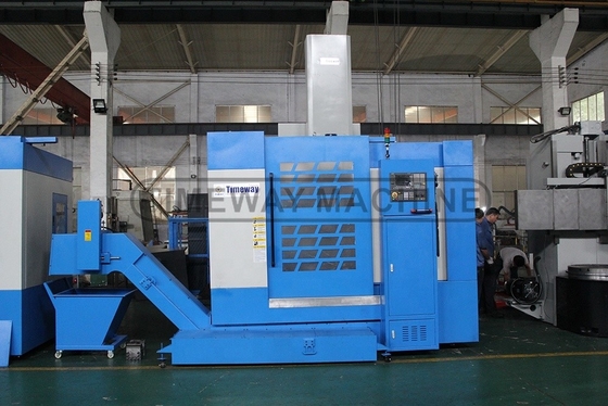 800 mm Arbeitstisch und 1070 mm Bettbreite CNC-Vertikaldrehscheibe für Bohrmaschinen