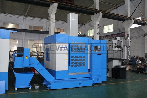 800 mm Arbeitstisch und 1070 mm Bettbreite CNC-Vertikaldrehscheibe für Bohrmaschinen