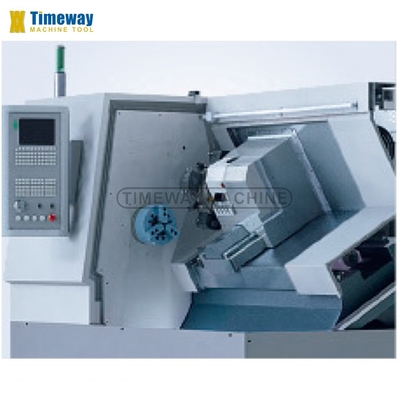 Durchschnittliche Bearbeitungskapazität CNC-Schrägmaschine mit A2-5 Spindelnase