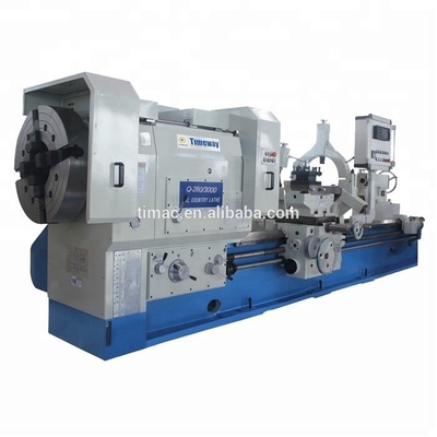 280 mm Spindelbohrung Ölland Drehmaschine Q-280 10000 KG Gewicht für industrielle Anwendungen