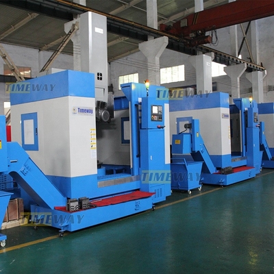 Rechteckige Schienen CNC-Vertikaldrehmaschine mit 2 Achsen und Garantie nach dem Verkauf
