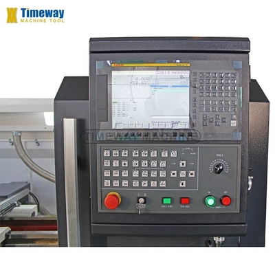 Professionelle vollautomatische Flachbettmetall-Chinesische horizontale Drehmaschine für Industrie
