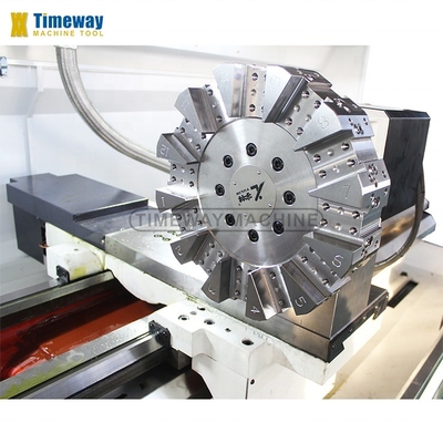 Professionelle vollautomatische Flachbettmetall-Chinesische horizontale Drehmaschine für Industrie