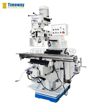 2.2kW Spindelmotor Leistung 3-Achsen DRO Universal Drehkopf Fräsmaschine zum Fräsen