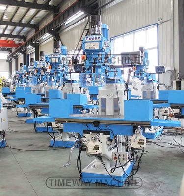 2.2kW Spindelmotor Leistung 3-Achsen DRO Universal Drehkopf Fräsmaschine zum Fräsen