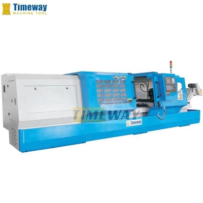 Hochpräzise Flachbett-CNC-Drehmaschine mit GSK-CNC-Steuerungssystem und 11 kW Spindelmotorleistung