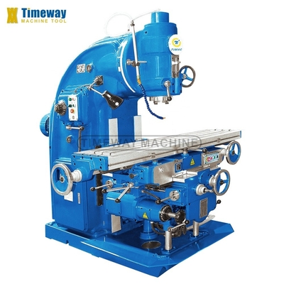 320 mm Tischfahrt vertikale Kniefräsmaschine mit ± 30° Spindelkopf Drehwinkelbereich