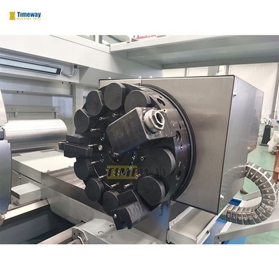 600 mm Bettbreite 255 mm 280 mm Spindelbohrung CNC-Rohr-Drehmaschinenwerkzeug für Ölland