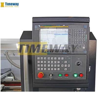 Vielseitige Betriebe Multifunktionales Flachmaschinenwerkzeug 660mm Swing Flachbett CNC Drehmaschine