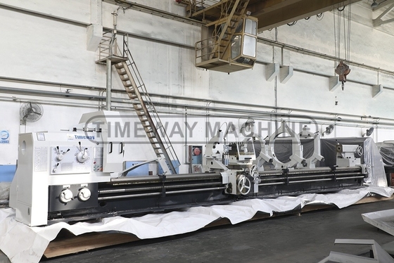 865 mm Schwing 6 Tonnen Präzision Horizontale Drehmaschine für Schwerlastarbeiten und große Werkstücke