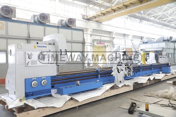 865 mm Schwing 6 Tonnen Präzision Horizontale Drehmaschine für Schwerlastarbeiten und große Werkstücke