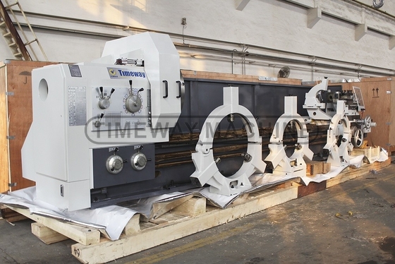 865 mm Schwing 6 Tonnen Präzision Horizontale Drehmaschine für Schwerlastarbeiten und große Werkstücke