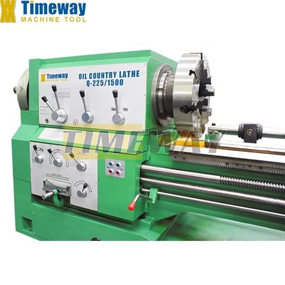 Timeway Z-Axis Reisen 2810mm Ölland Manuelle Drehmaschine für Rohrschleife Drehen