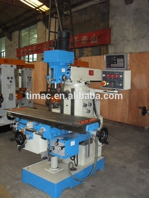 600/300/280mm Tischfahrt konventionelle Fräsbohrmaschine für vielseitige Bohrungen