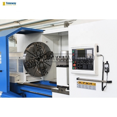 V4 Werkzeug-Post CNC-Schwerlast-Horizontale Drehmaschine 13500KG für Hochpräzisionsbearbeitung