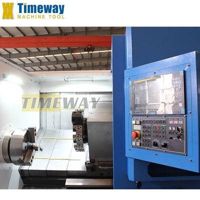 Mittelschwere Bearbeitung Schrägbett CNC Drehmaschine CK-80 mit 380 mm Schlauchgröße und FANUC System