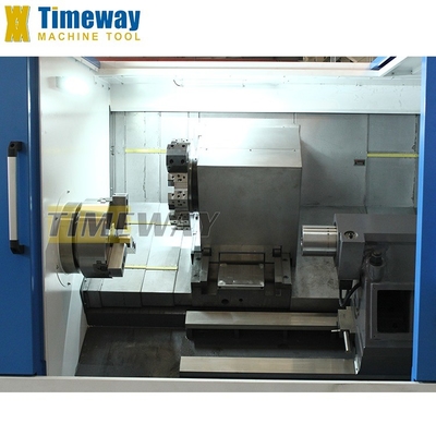 Mittelschwere Bearbeitung Schrägbett CNC Drehmaschine CK-80 mit 380 mm Schlauchgröße und FANUC System
