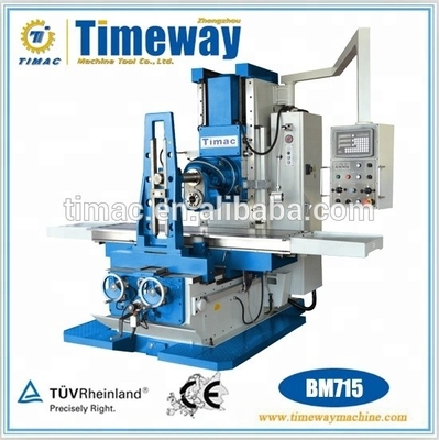 BM715 Universelle Fräsmaschine mit großer Bettgröße und Spindelgeschwindigkeitsbereich von 35-1345 Rpm