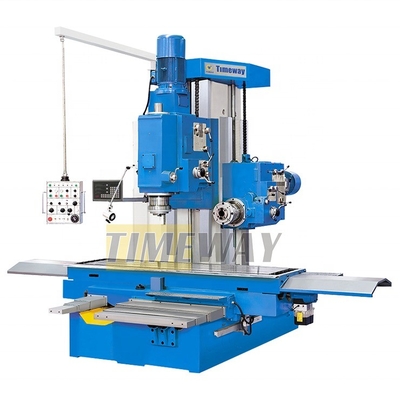 2400 mm x 650 mm Arbeitstischgröße Bettmaschine für Bohren und Fräsen mit einer Spindel
