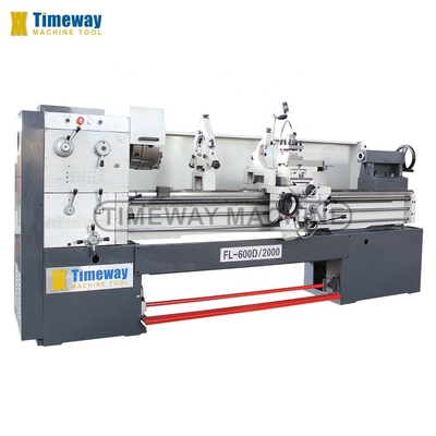 600 mm Swing FL-Serie Schwerlast-Gap-Bed Drehmaschine Horizontale Metalldrehmaschinen