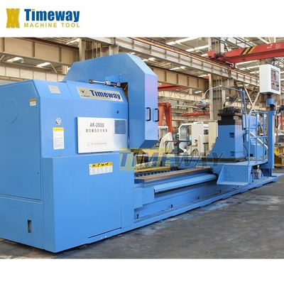 Schwere 2-Achsen-Giganten-CNC-Drehmaschine AK-2000/5000 mit FANUC-CNC-System