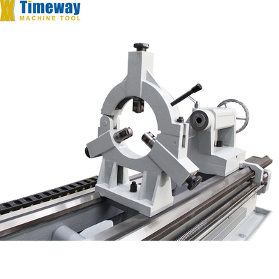 Drehmaschine Q-255F 800mm Schwing über Bett Öl Land Drehmaschine mit großer Spindel Bohrung