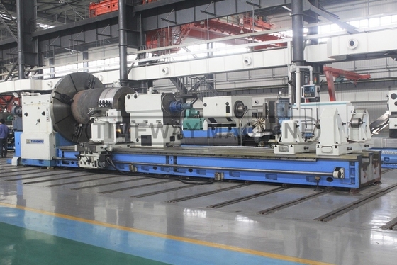 Schrittlose Spindelgeschwindigkeit Schwerlastdrehmaschine für Präzisionsbearbeitungsanwendungen