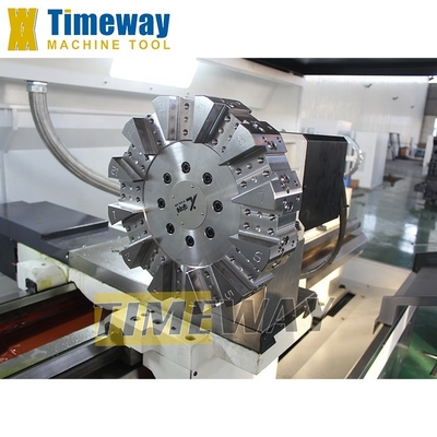 Hochpräzise horizontale Drehmaschine CK500 Flachbett CNC Drehmaschine für Metall