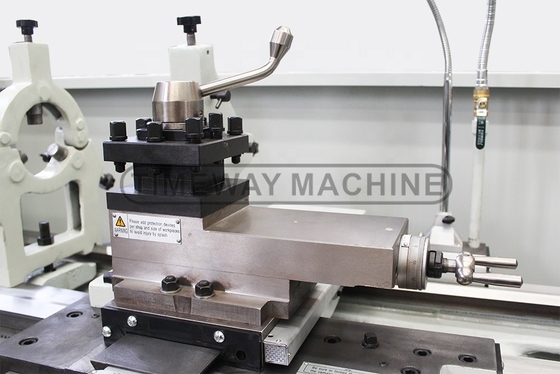 Horizontales Flachbett Drehmaschinenwerkzeug mit 500 mm Schwing und MT5 Tailstock Quill Taper