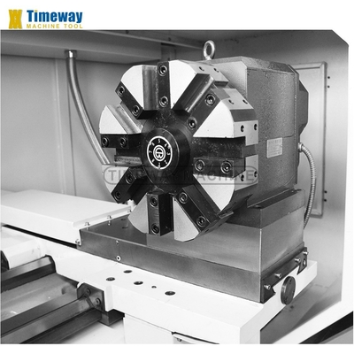 CNC-Drehmaschine Flachbett-Typ CNC-Drehmaschine mit Max. Spindelgeschwindigkeit r.p.m 1600 r.p.m.