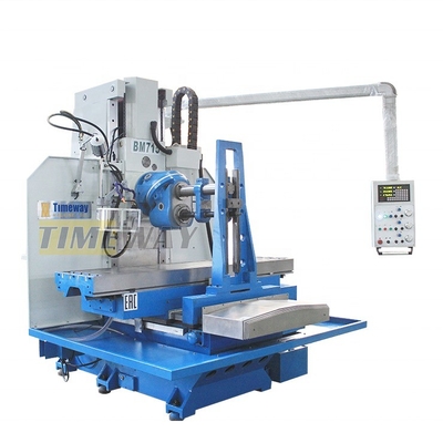 670 mm Querschnittstrasse Y-Achse Metallbett-Fräsmaschine BM715 für die industrielle Produktion
