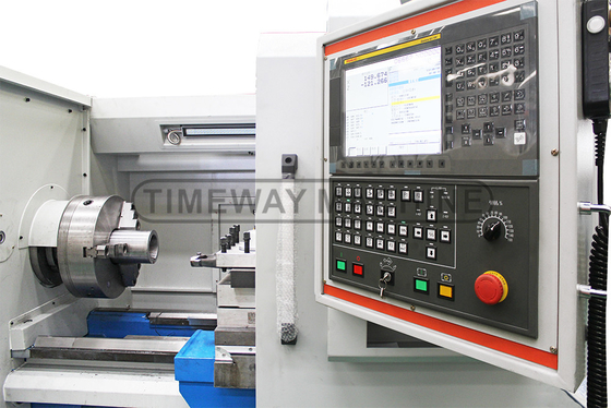 QK-200 CNC-Rohrdrehmaschine mit 4 Werkzeugstellen und FANUC-Steuerungssystem