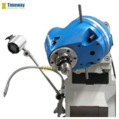 Drehkopf-Knie-Universalfräsmaschine für die Metallbearbeitung ±360° Arbeitstischwinkel