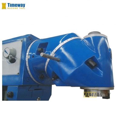 Drehkopf-Knie-Universalfräsmaschine für die Metallbearbeitung ±360° Arbeitstischwinkel