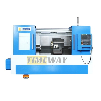 Metalldrehgeschwindigkeit CNC-Drehmaschine mit 550 mm Z-Achsenbewegung und 12 Nm Schneidmoment