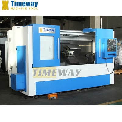 Metalldrehgeschwindigkeit CNC-Drehmaschine mit 550 mm Z-Achsenbewegung und 12 Nm Schneidmoment