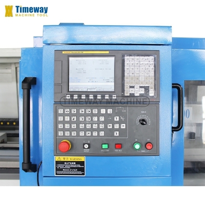 Mittelschwere CNC-Drehmaschine CK-800U Timeway Präzisionsmetalldrehen mit 6-Stations-Werkzeugposten