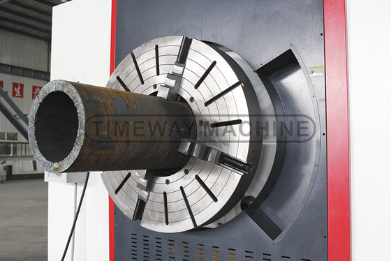 QK-550 Hochsteifigkeit CNC-Rohrfaden Drehmaschine hohe Genauigkeit Min. Zeit des Werkzeugwechsels 6s