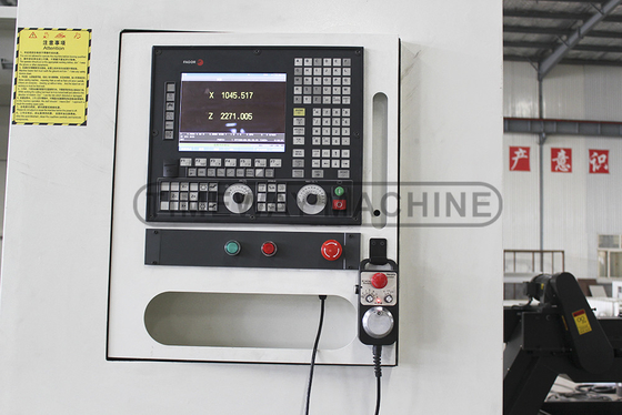 QK-550 Hochsteifigkeit CNC-Rohrfaden Drehmaschine hohe Genauigkeit Min. Zeit des Werkzeugwechsels 6s