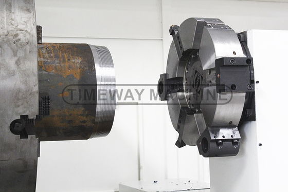 QK-550 Hochsteifigkeit CNC-Rohrfaden Drehmaschine hohe Genauigkeit Min. Zeit des Werkzeugwechsels 6s