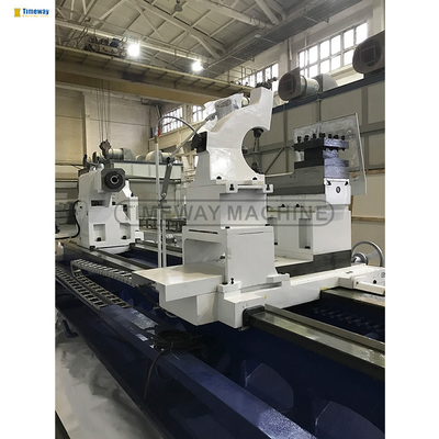 755 mm Breite Normal CNC-Schwerlast-Horizontale Drehmaschine für Dreharbeiten