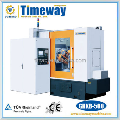 Wirtschaftlicher Typ 8 mm Max. Modulgetriebe-Hobbing-Maschine mit 40-250 9Schritte Spindelgeschwindigkeit