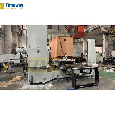 5000 mm Horizontale Bohr- und Fräsmaschine mit manuell drehbarem Aufstelltisch