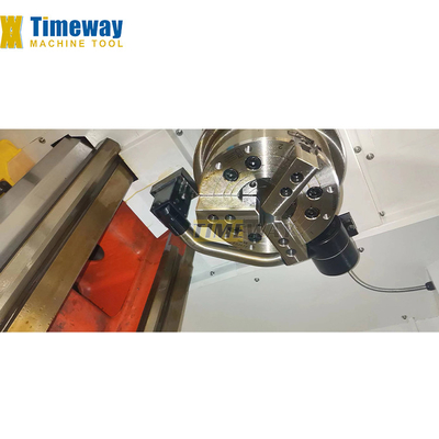 Mini-CNC-Drehmaschine mit Flachbett fortschrittliche Technologie in Ägypten 7,5/10 kW Spindelmotorleistung