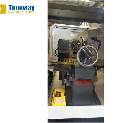 Mini-CNC-Drehmaschine mit Flachbett fortschrittliche Technologie in Ägypten 7,5/10 kW Spindelmotorleistung