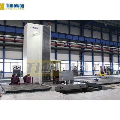 15 kW Spindelmotorleistung CNC-Steuerungstisch Typ Horizontale Fräsmaschine und Bohrmaschine